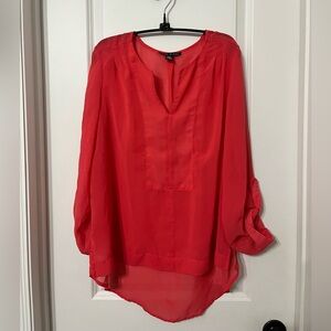 Red Women's Blouse